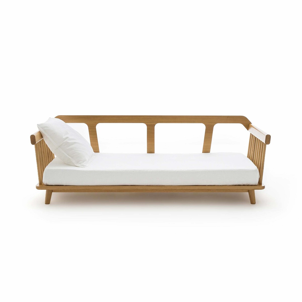 Кровать-банкетка Jungling дизайн Э Галлины 90 x 190 см каштановый