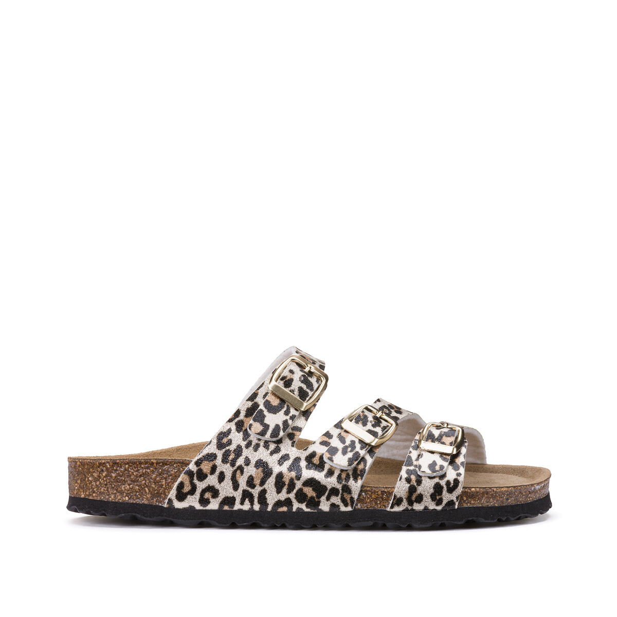 Туфли Без задника с леопардовым принтом 36 бежевый LaRedoute, размер 36 - фото 2