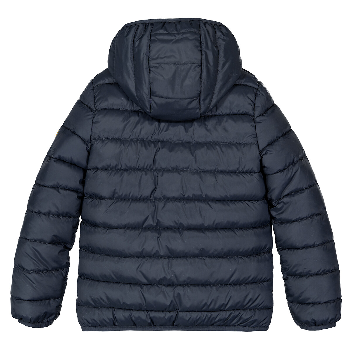 Тонкая Стеганая куртка с капюшоном 12 лет -150 см синий LaRedoute, размер 12 лет -150 см - фото 4