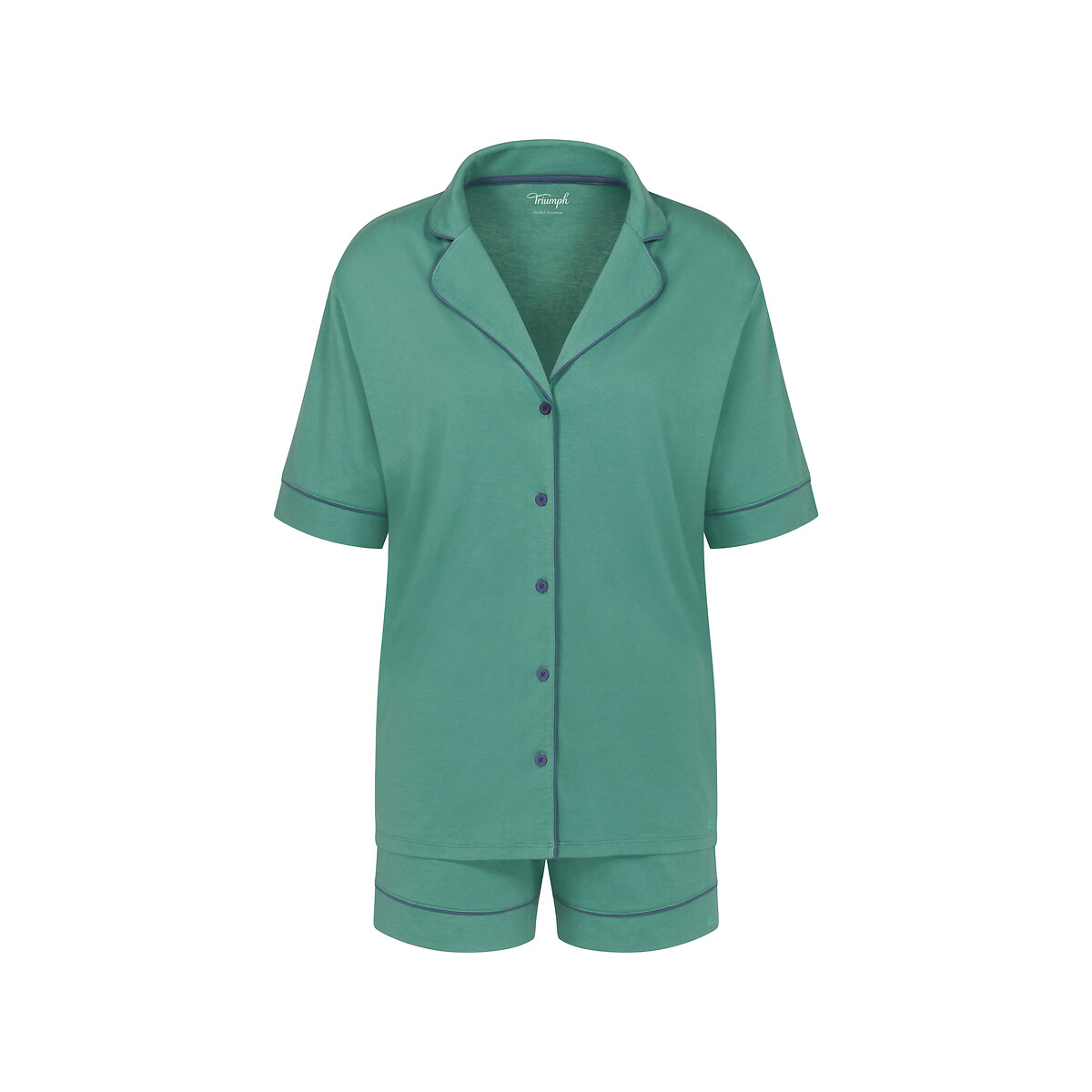 Пижама Из хлопка Boyfriend 40 (FR) - 46 (RUS) зеленый