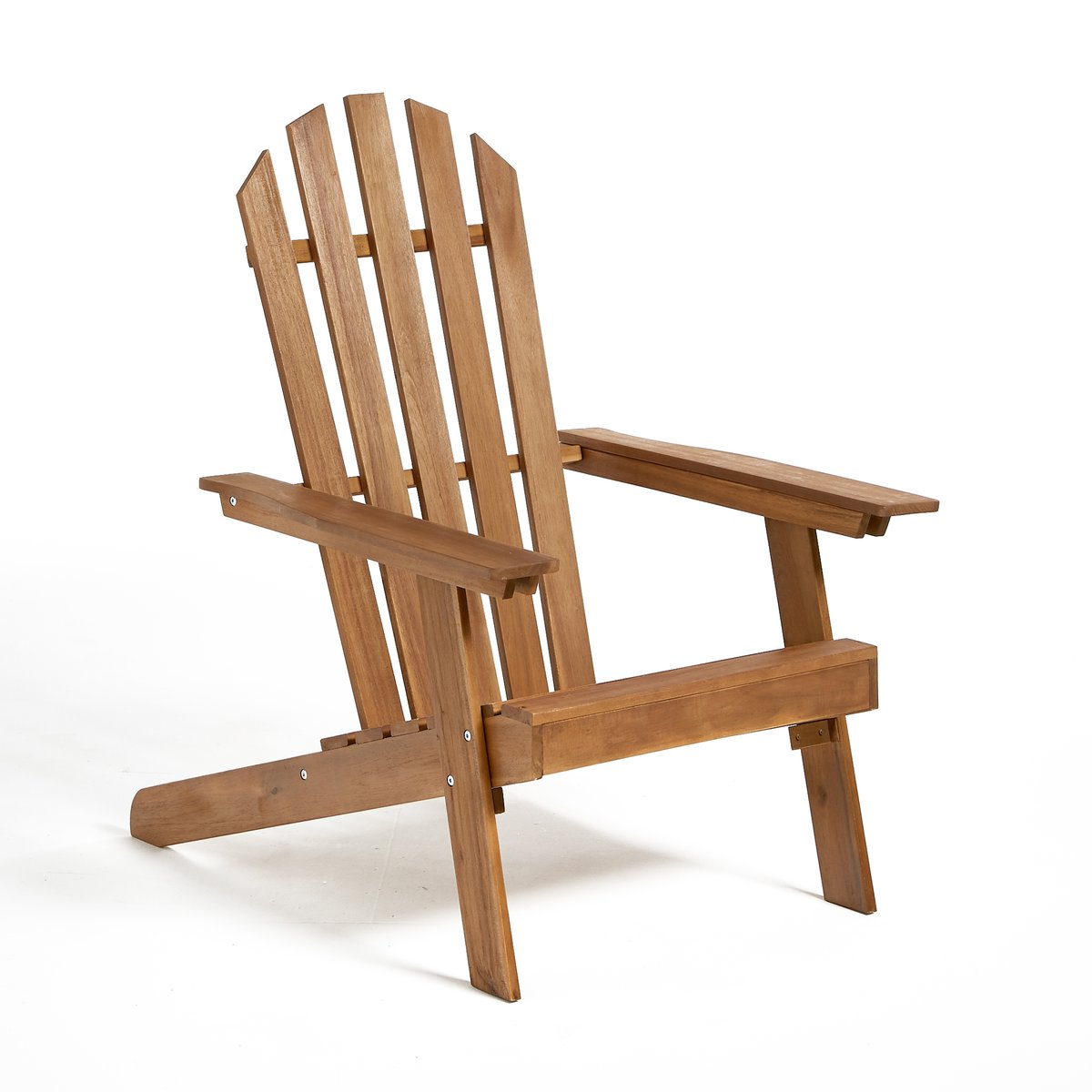 Кресло в стиле Адирондак Zeda из акации единый размер бежевый шезлонг из акации zeda единый размер бежевый