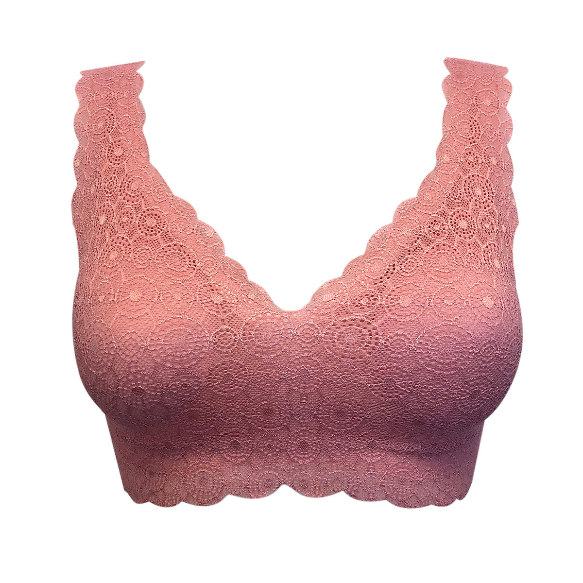 

Бюстгальтер La Redoute, Розовый, Без косточек Dream Bra Lace S розовый