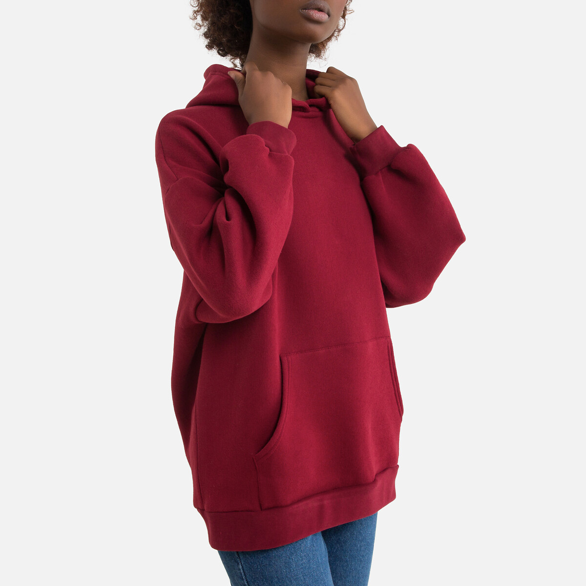

Свитшот AMERICAN VINTAGE, Красный, С капюшоном IKATOWN M/L красный
