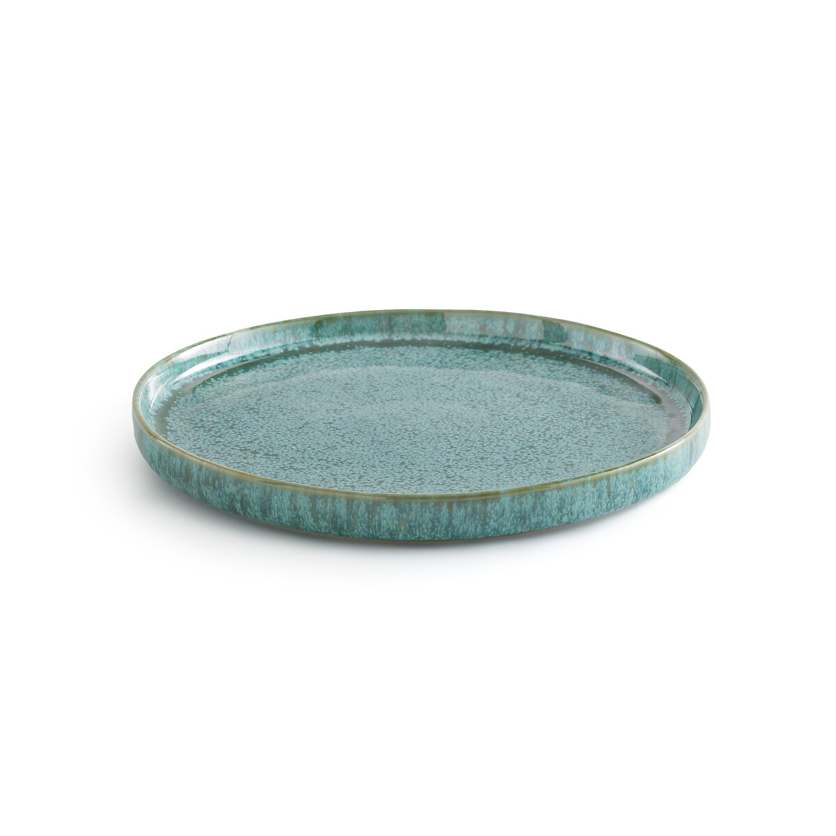 Комплект из четырех десертных тарелок Из эмалированной керамики Dorna единый размер синий