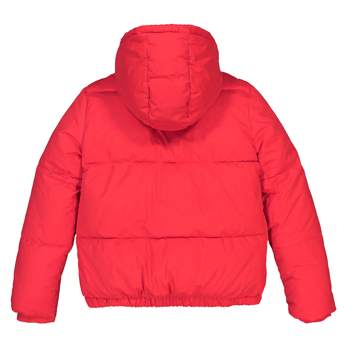 Куртка LaRedoute Стеганая утепленная с капюшоном 10-18 лет 12 лет -150 см красный, размер 12 - фото 4