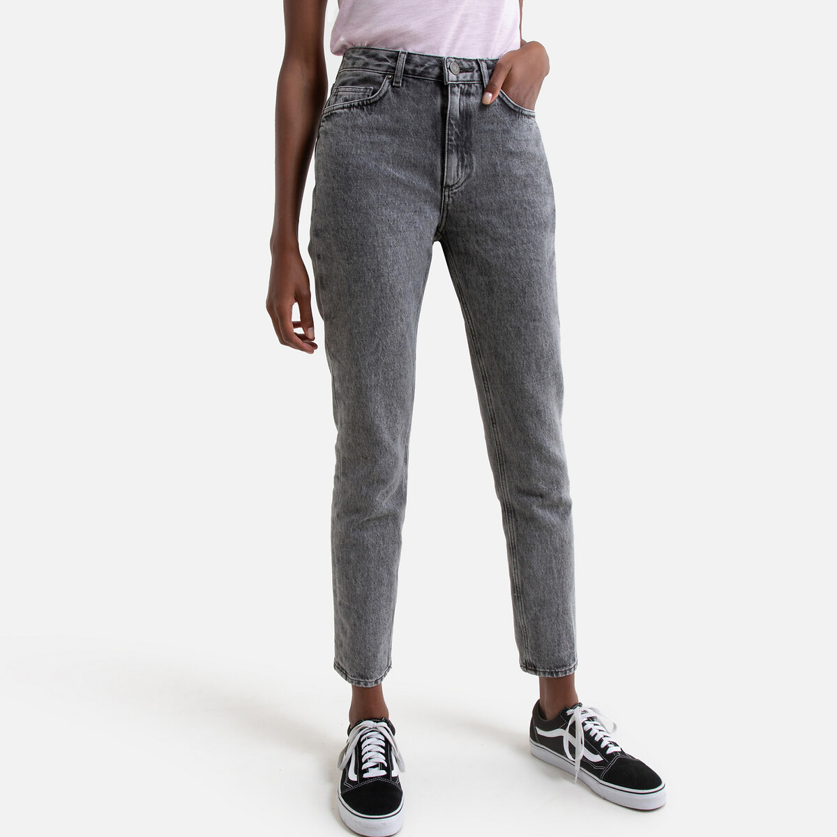 

Джинсы La Redoute, Серый, Прямые TIZANIE 26 (US) - 42 (RUS) серый