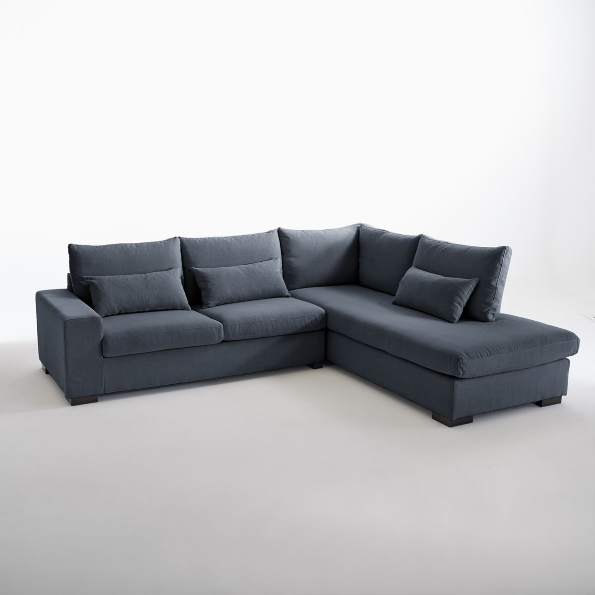 Canapé d’angle Odessa, Bultex, coton & lin,