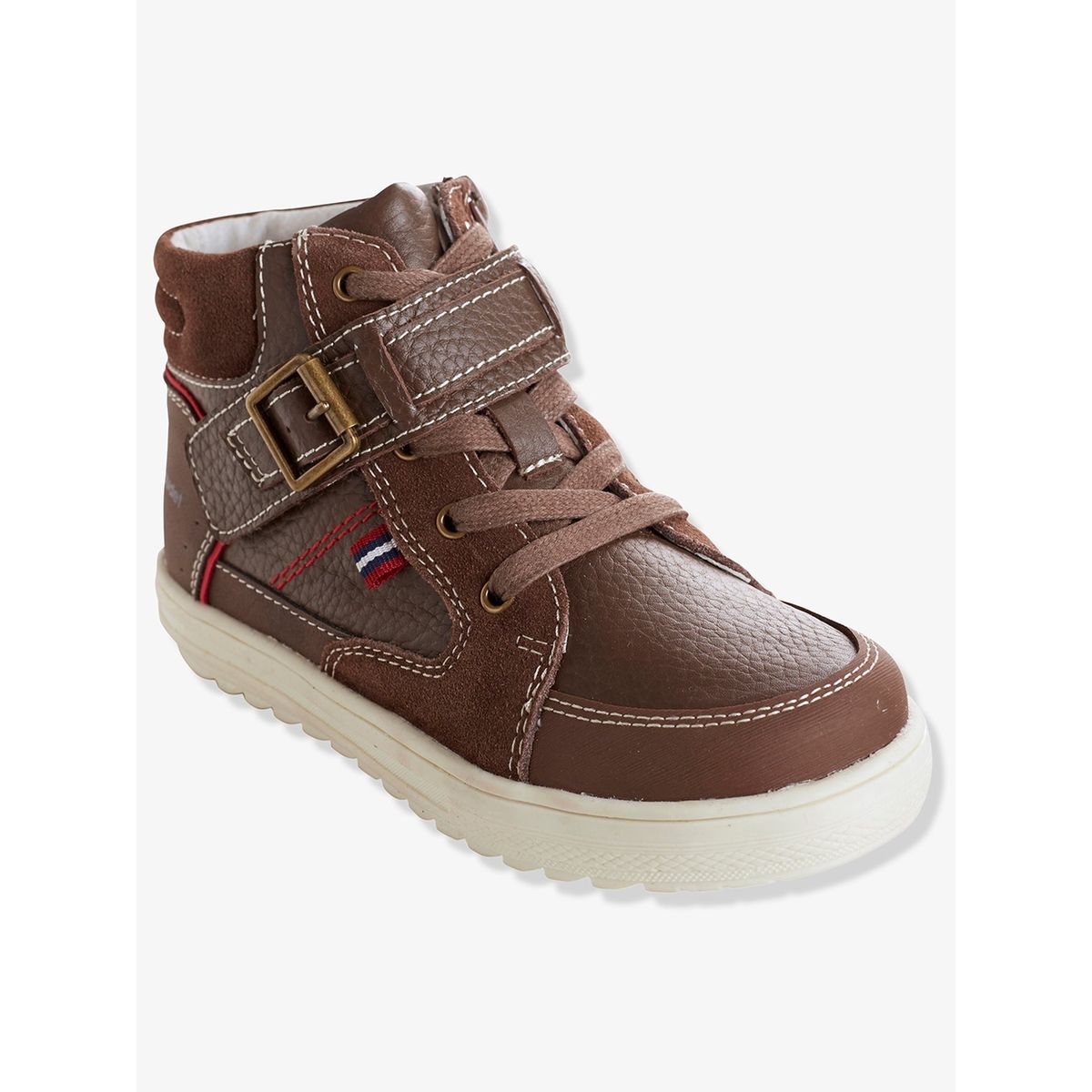 Bottines cuir garçon