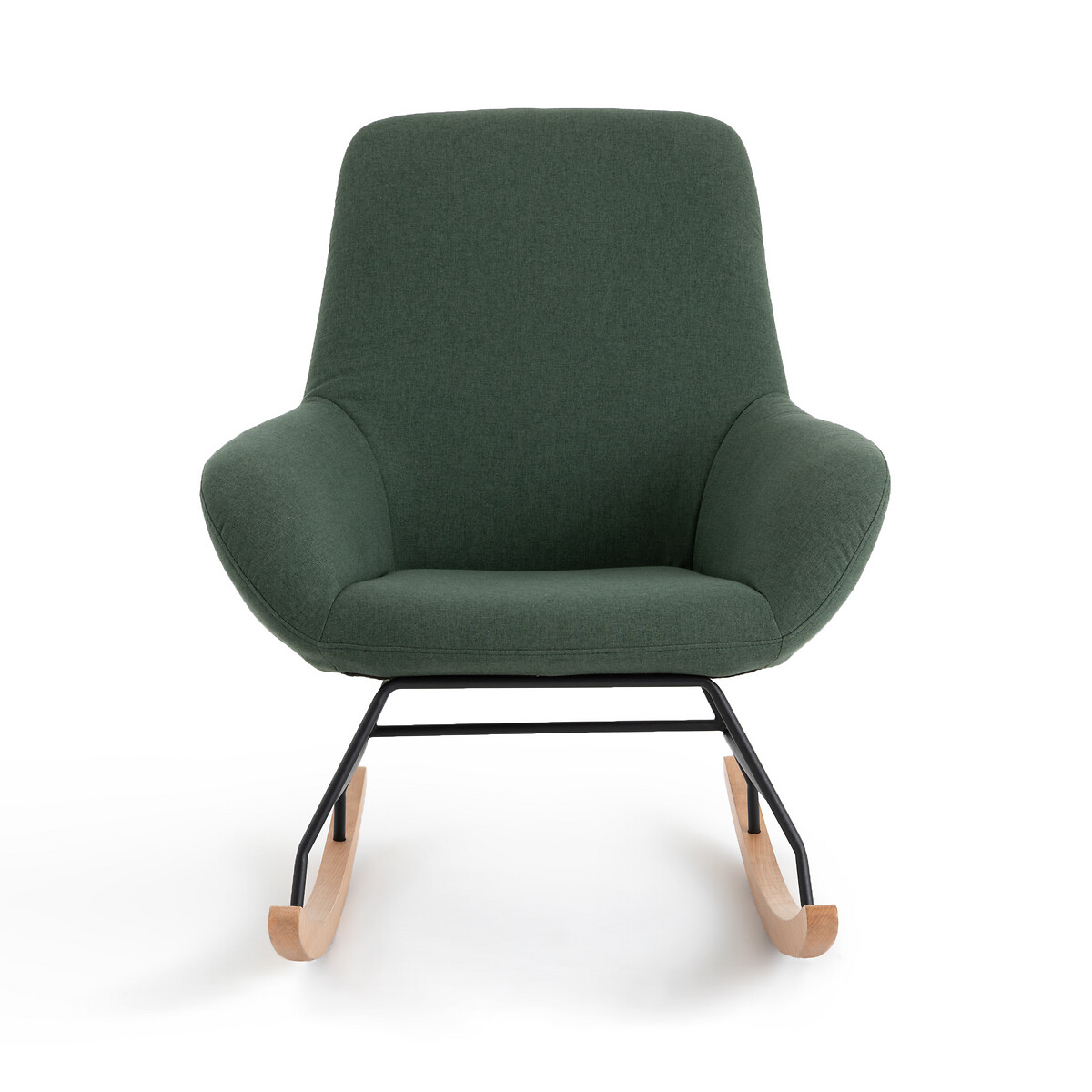 Кресло-качалка La Redoute Мягкое Carina единый размер зеленый - фото 2
