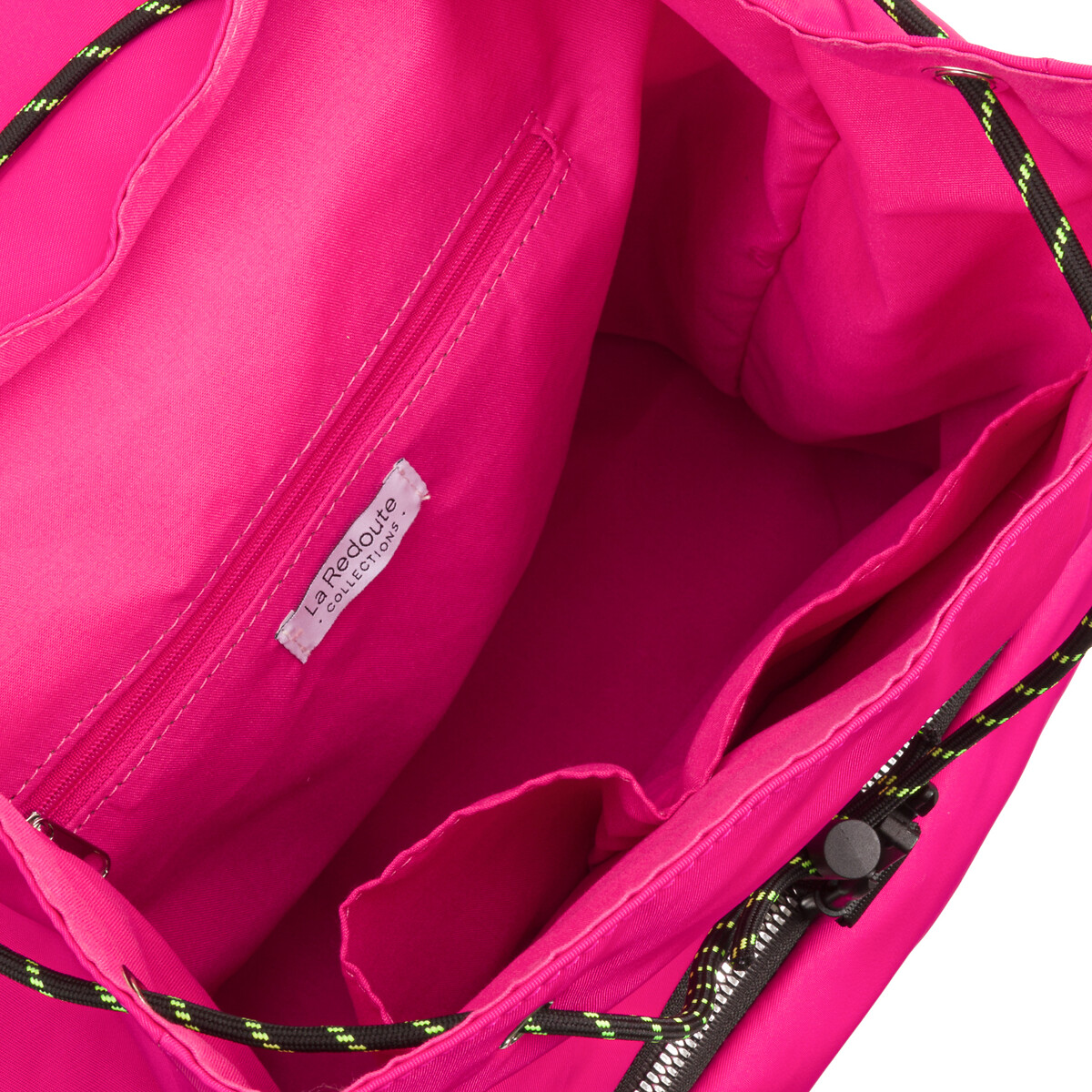 Рюкзак С тремя карманами единый размер розовый LaRedoute - фото 4