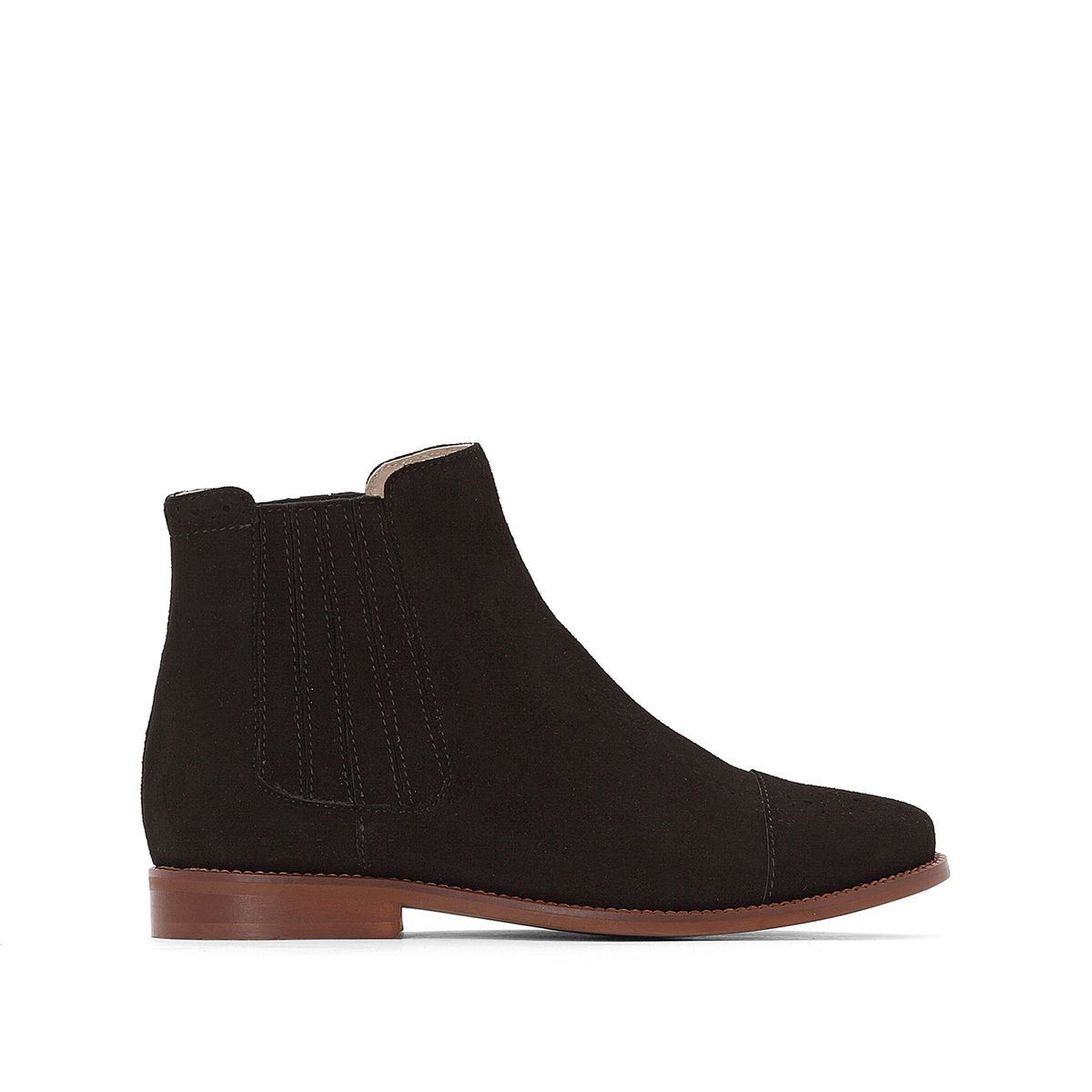 Boots cuir velours Damalis