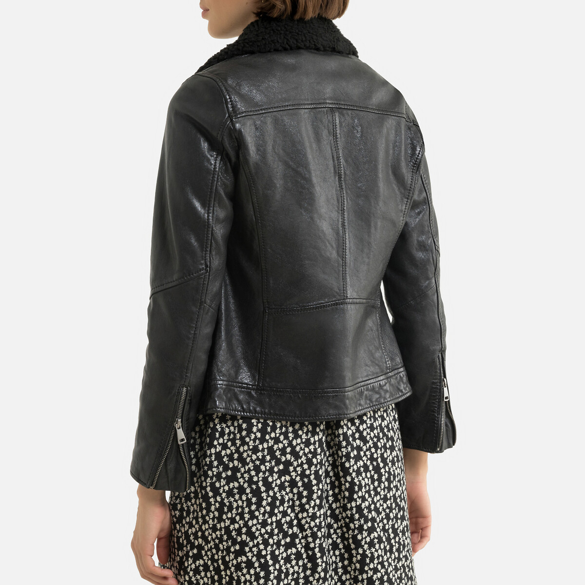 Короткая OAKWOOD Куртка на застежке-молнии FLOW L черный, размер L - фото 4
