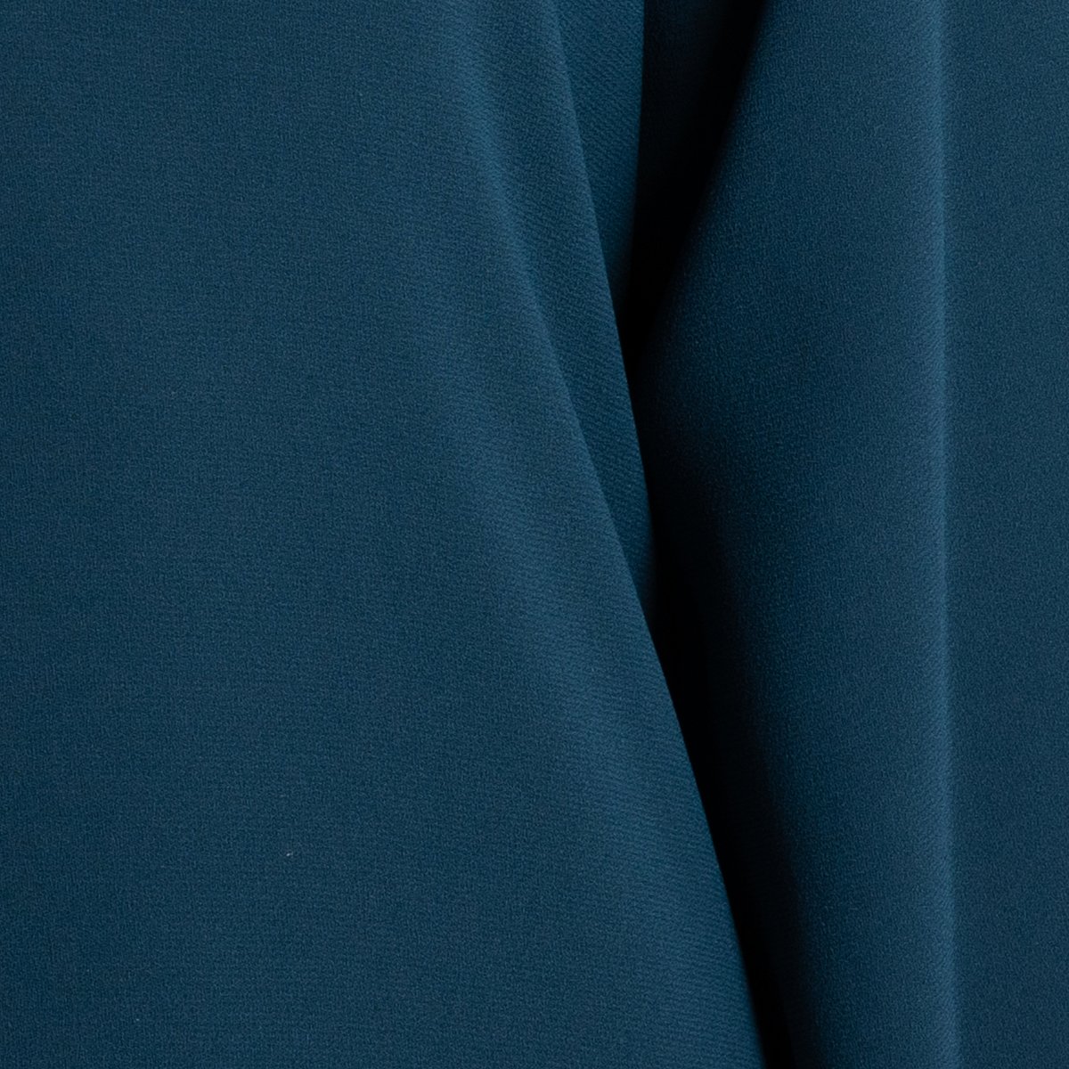 Платье La Redoute Прямое с длинными рукавами LINE S синий, размер S - фото 4