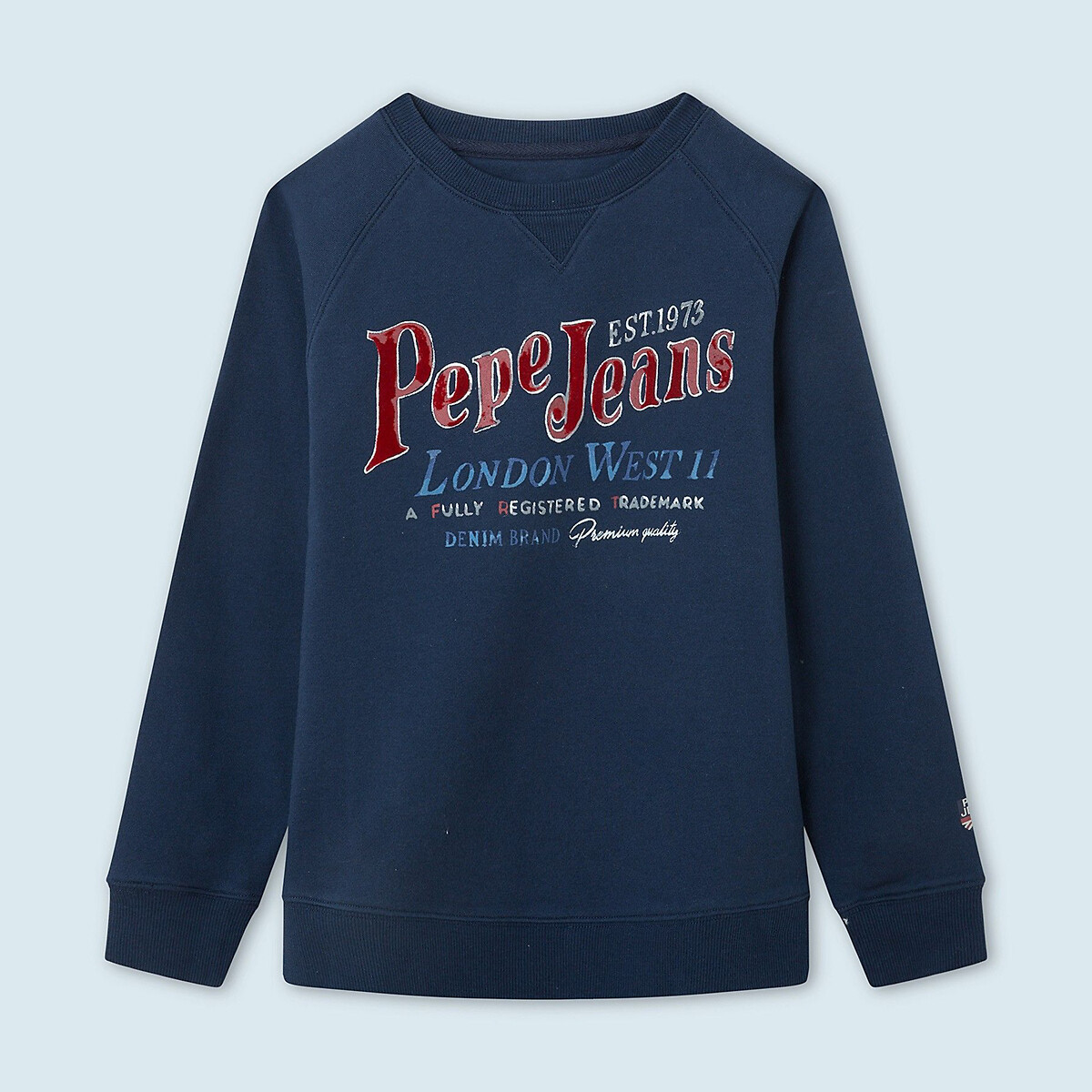 

Свитшот PEPE JEANS, Синий, С круглым вырезом 8-16 лет 12 лет -150 см синий
