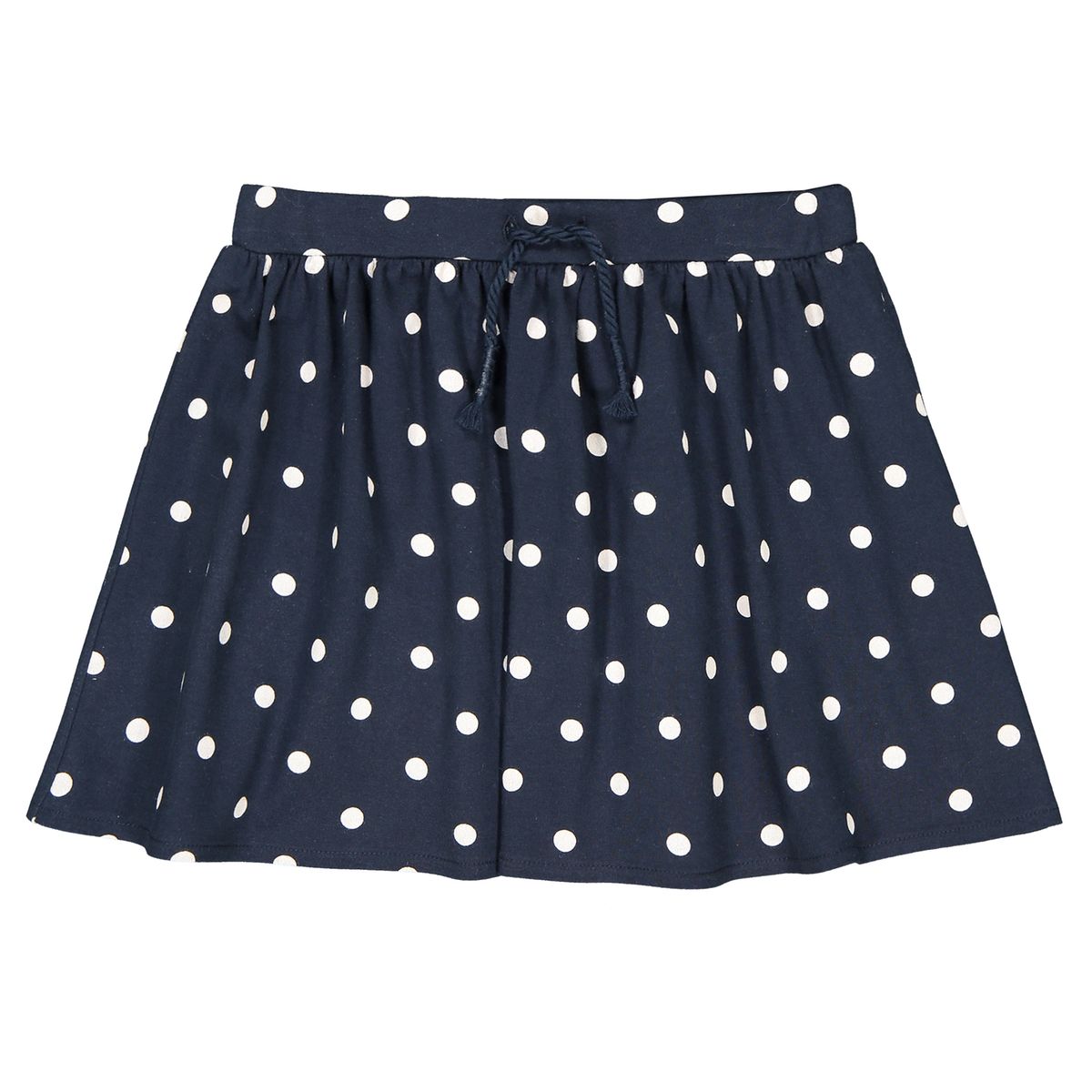 Jupe à pois, taille élastiquée, 3-12 ans