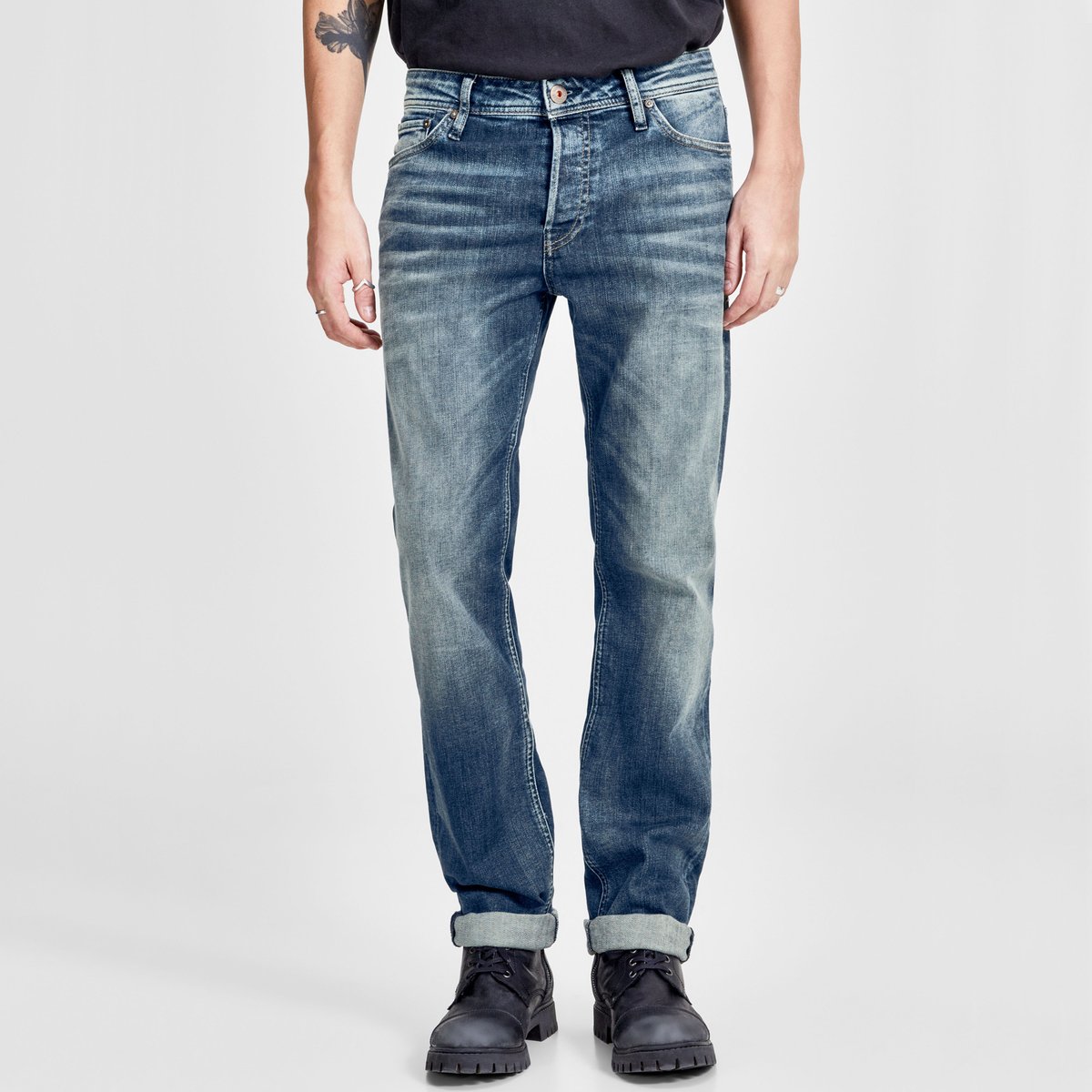 фото Джинсы прямые jjiclark jjoriginal jack & jones