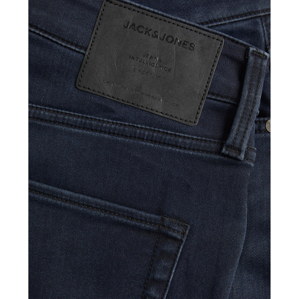 Шорты Из джинсовой ткани Rick L синий LaRedoute, размер L - фото 3