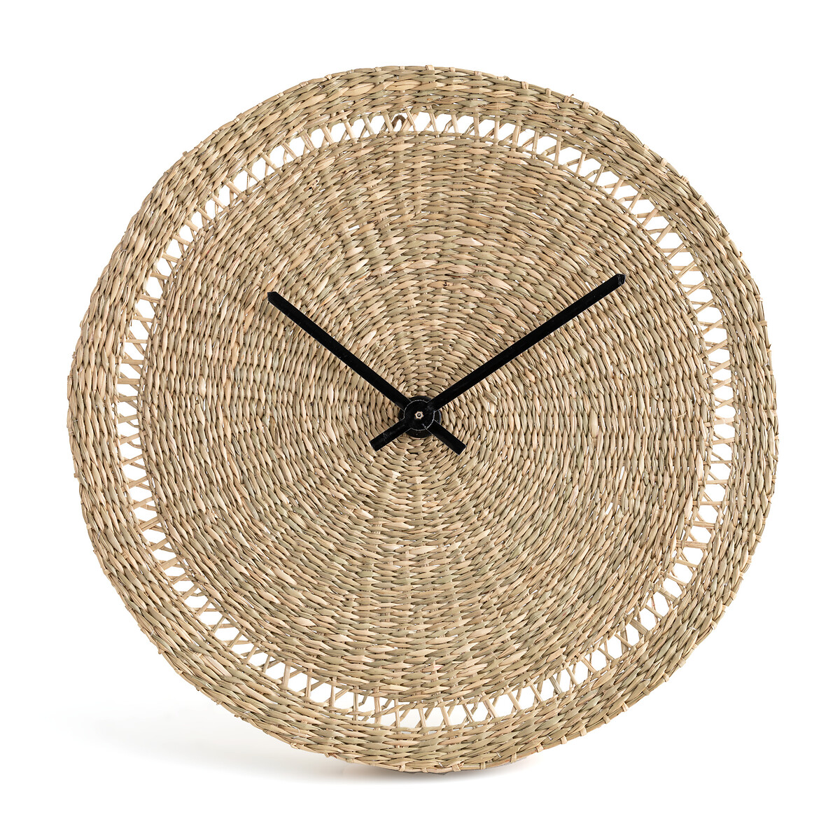 Круглые плетеные часы 40 см Jutlo единый размер бежевый цена и фото