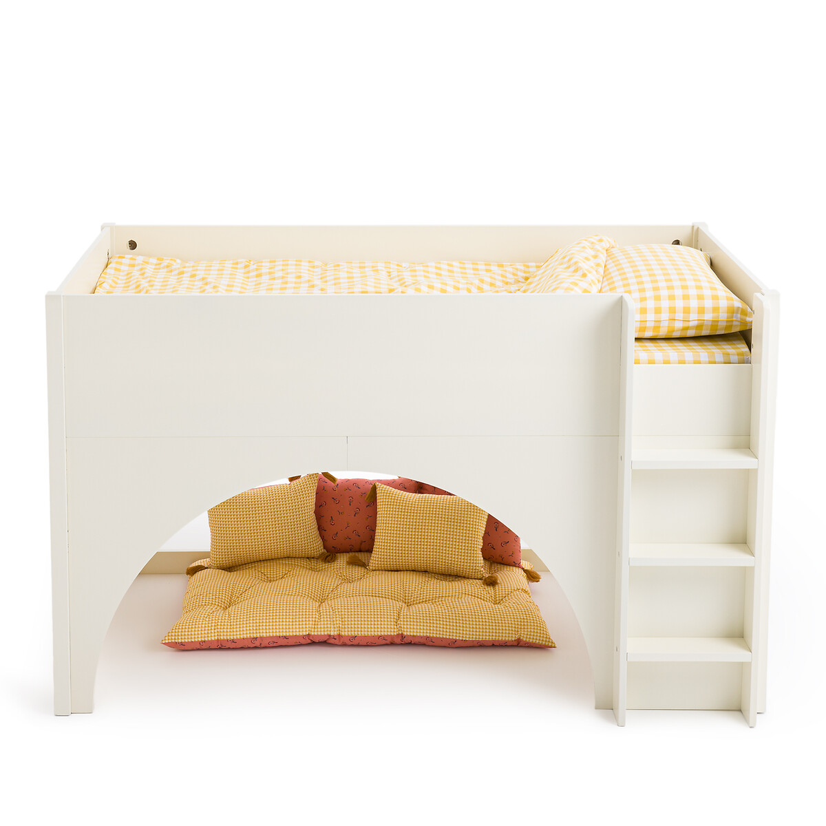 Кровать средней высоты детская Arch  90 x 190 см белый LaRedoute, размер 90 x 190 см