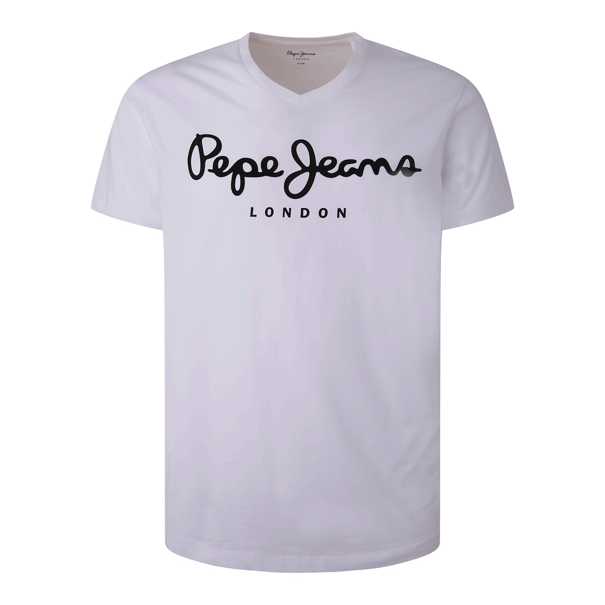 

Футболка PEPE JEANS, Белый, Футболка С V-образным вырезом stretch Original M белый
