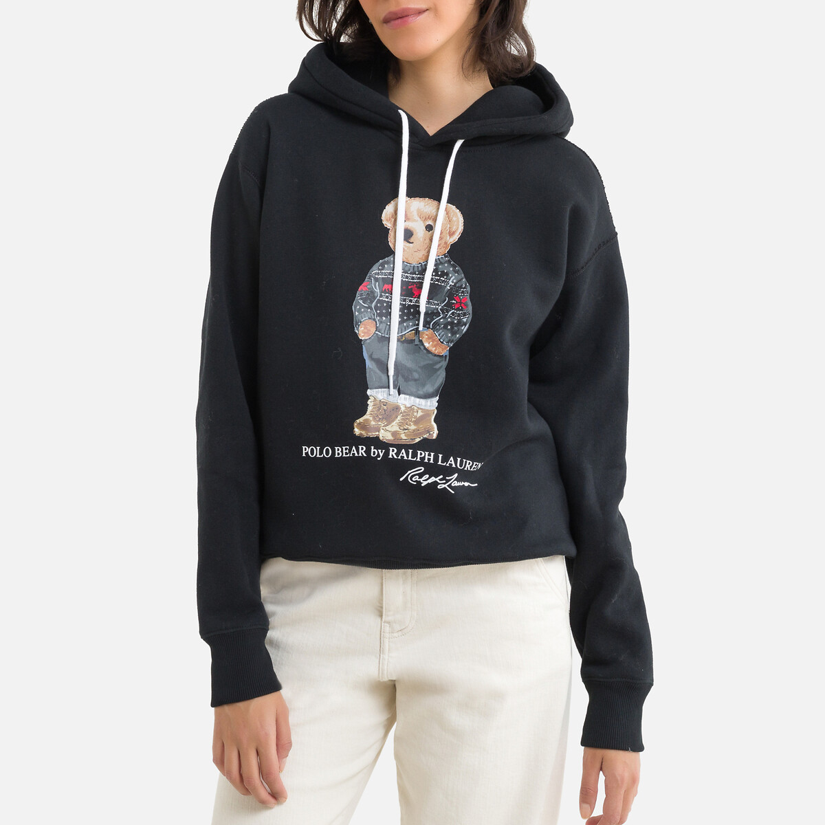

Толстовка POLO RALPH LAUREN, Черный, С капюшоном мотив медведь на груди L черный
