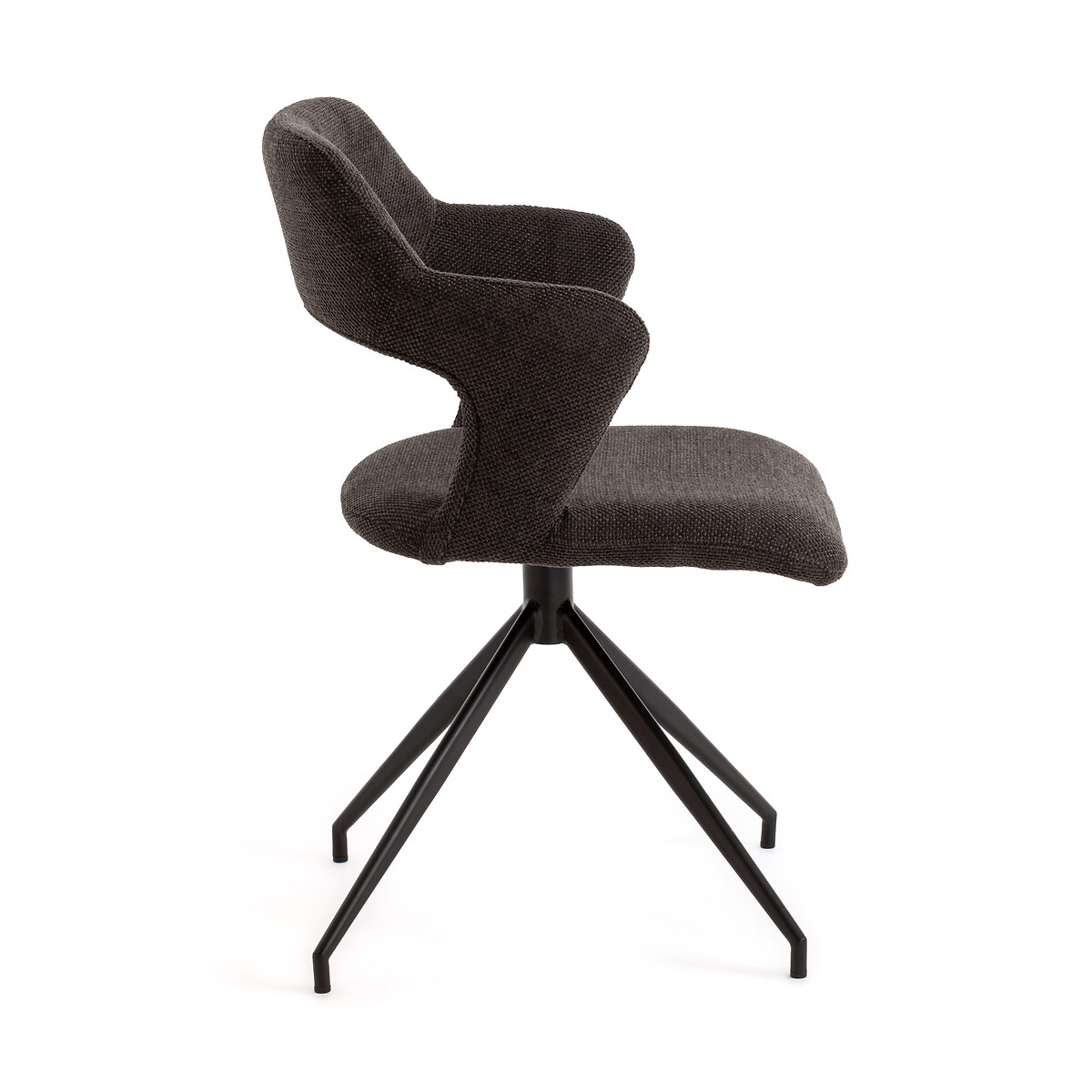 Кресло LaRedoute Для стола вращающееся Asyar единый размер черный - фото 3