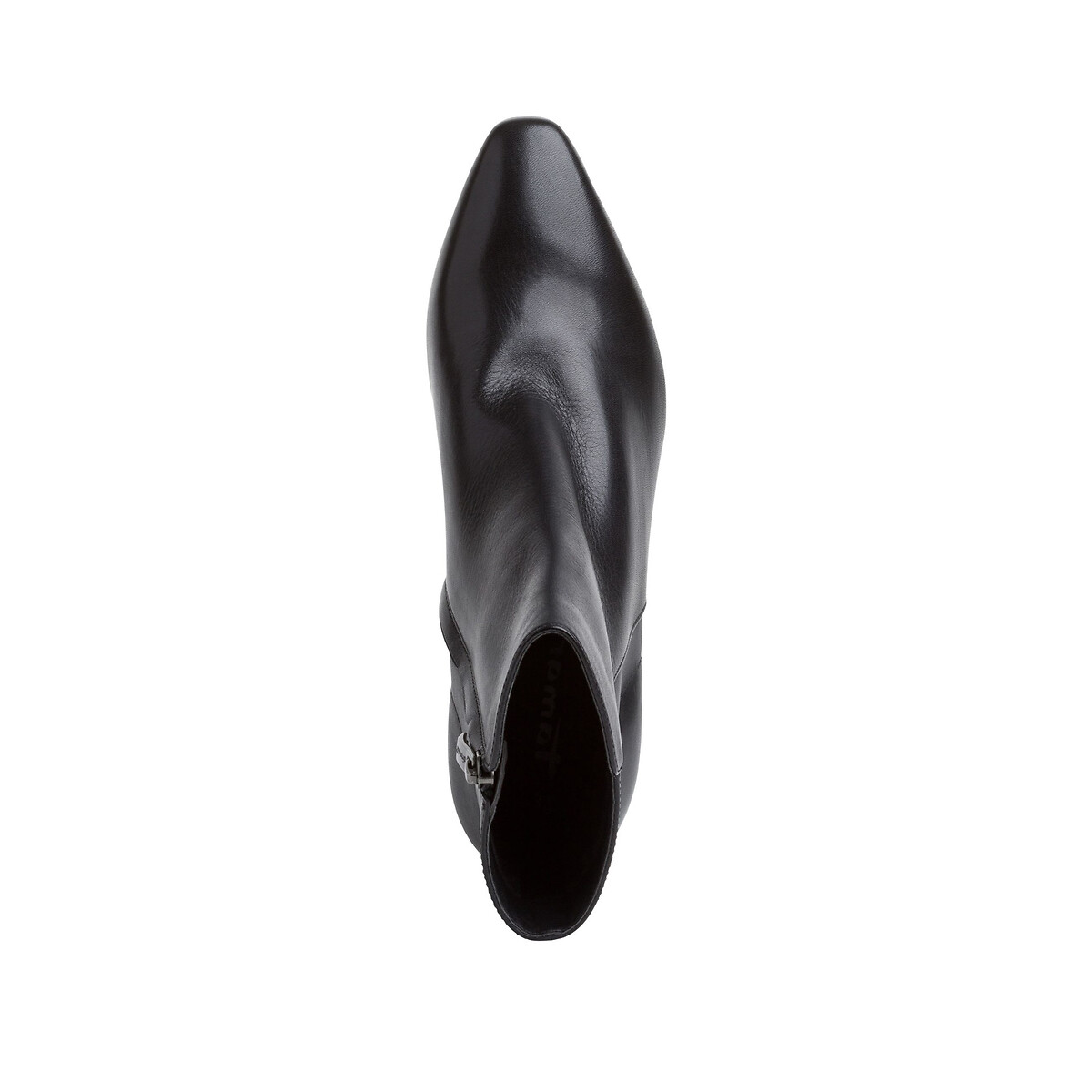 Ботинки TAMARIS На каблуках из кожи 37 черный, размер 37 - фото 3