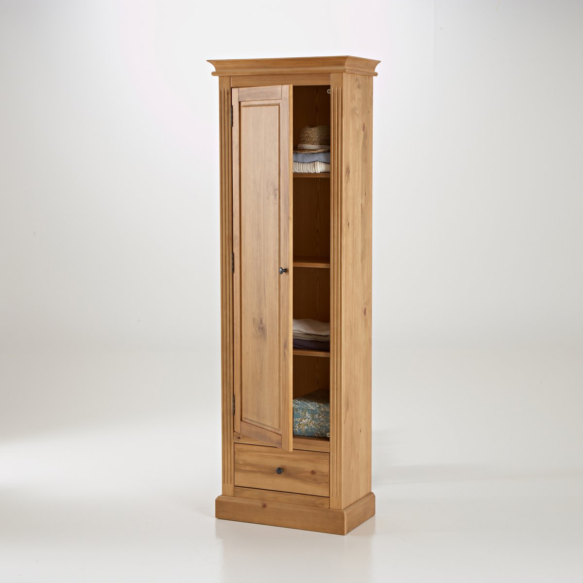 Image of Authentic Style Solid Pine Wardrobe