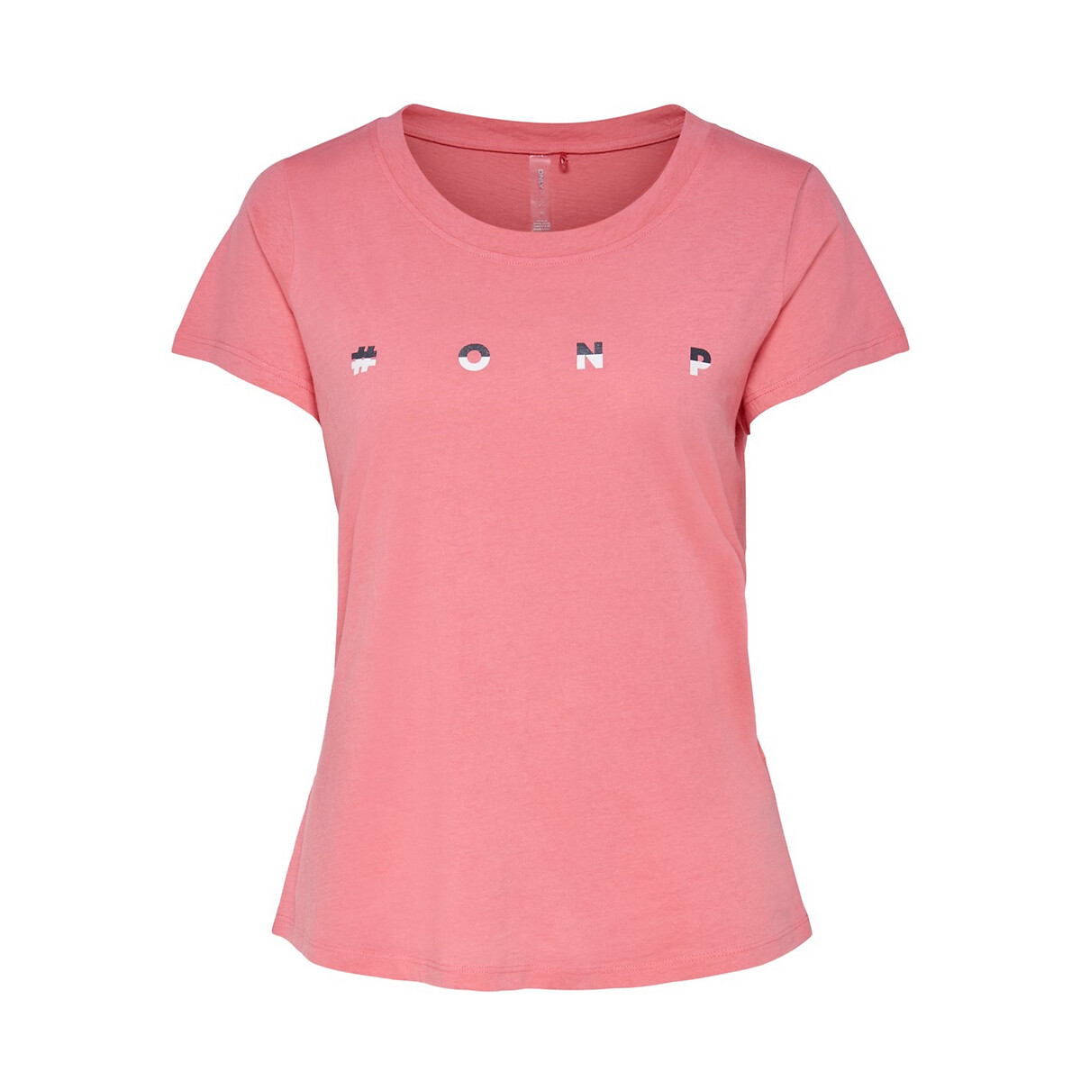 

Футболка La Redoute, Розовый, С круглым вырезом и короткими рукавами XS розовый