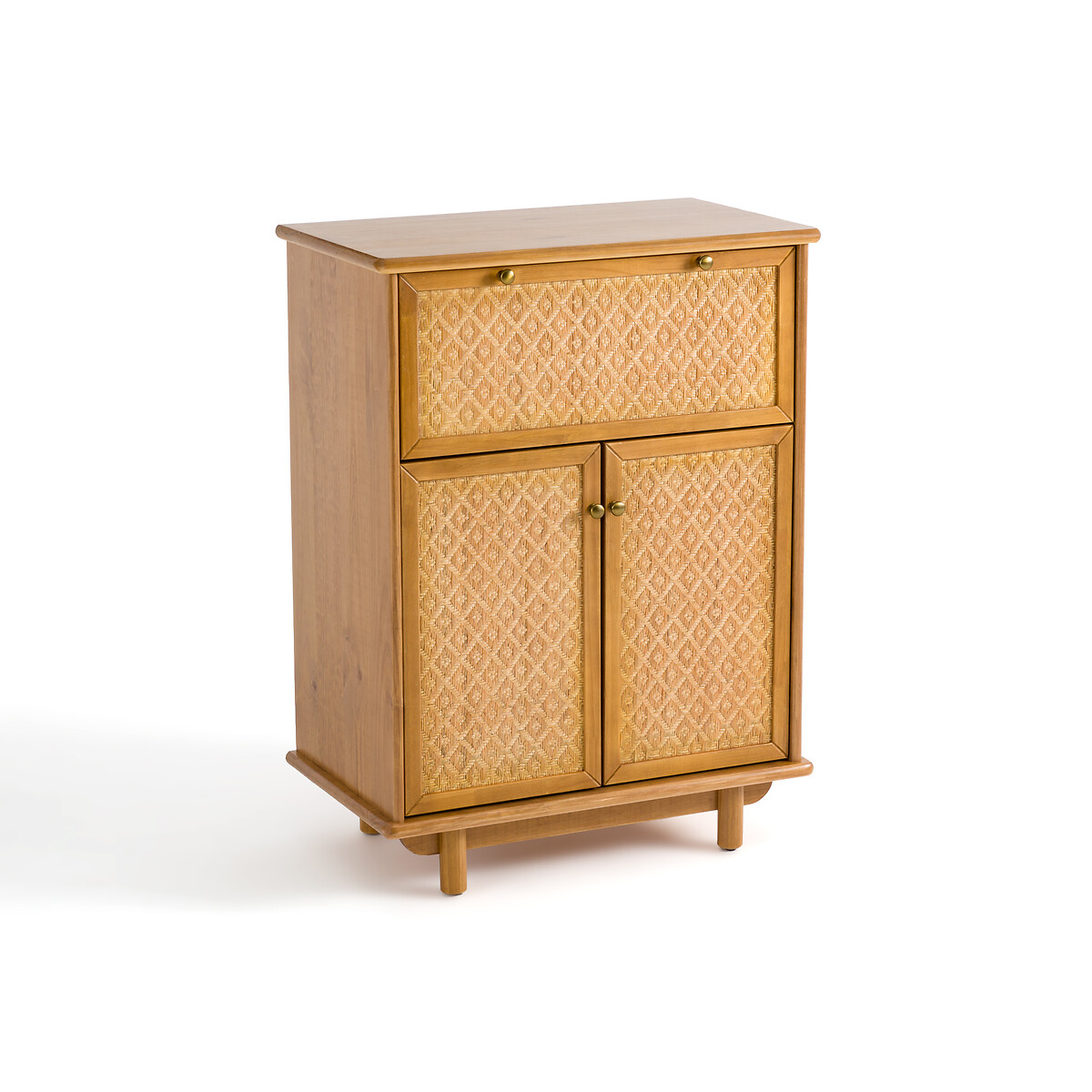 Мебель Барная из сосны и плетеного материала Orient единый размер бежевый