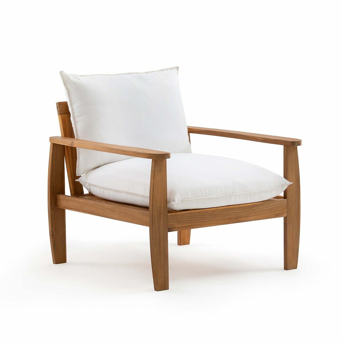 Кресло для сада из акации Nellia единый размер белый кресло для сада из акации nellia единый размер белый
