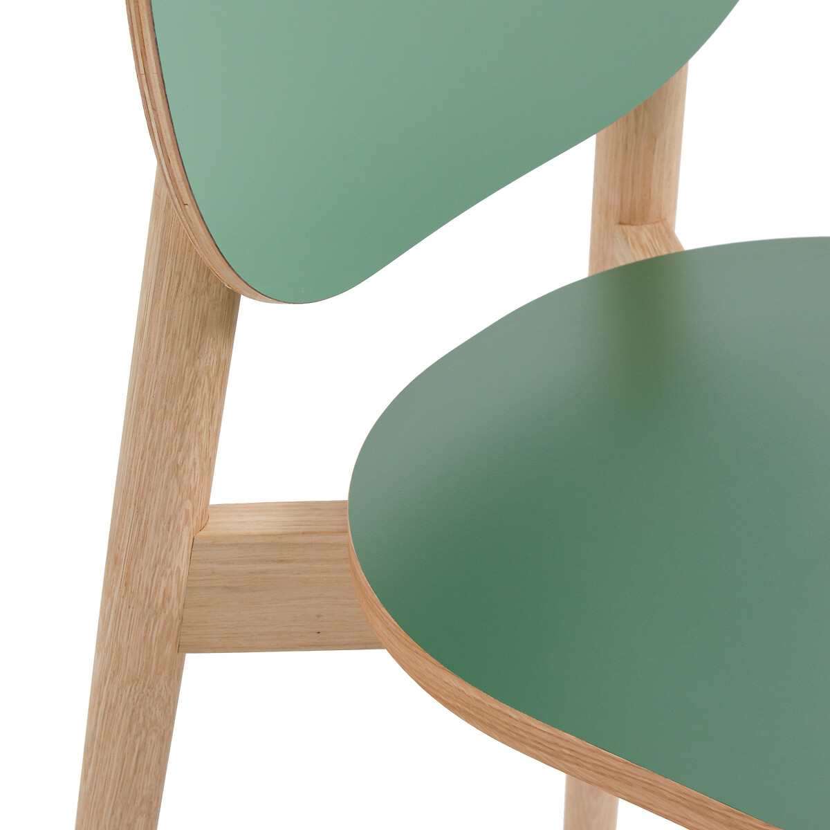 Комплект из двух стульев Quillan La Redoute единый размер каштановый LaRedoute - фото 3