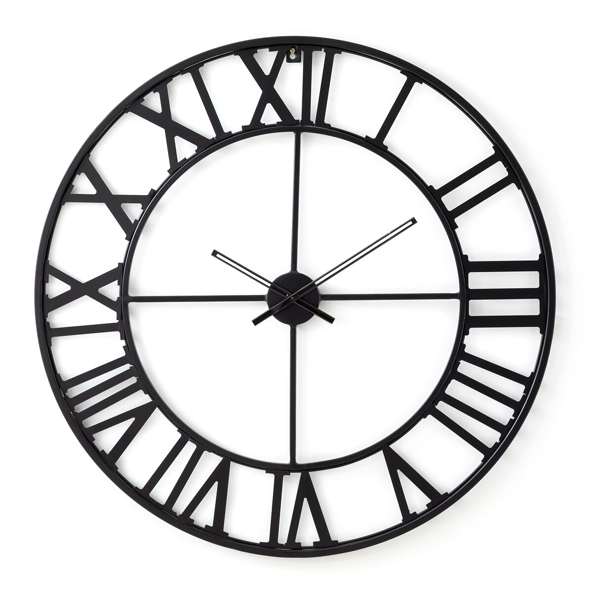 Часы Настенные в индустриальном стиле 100 см Zivos единый размер черный