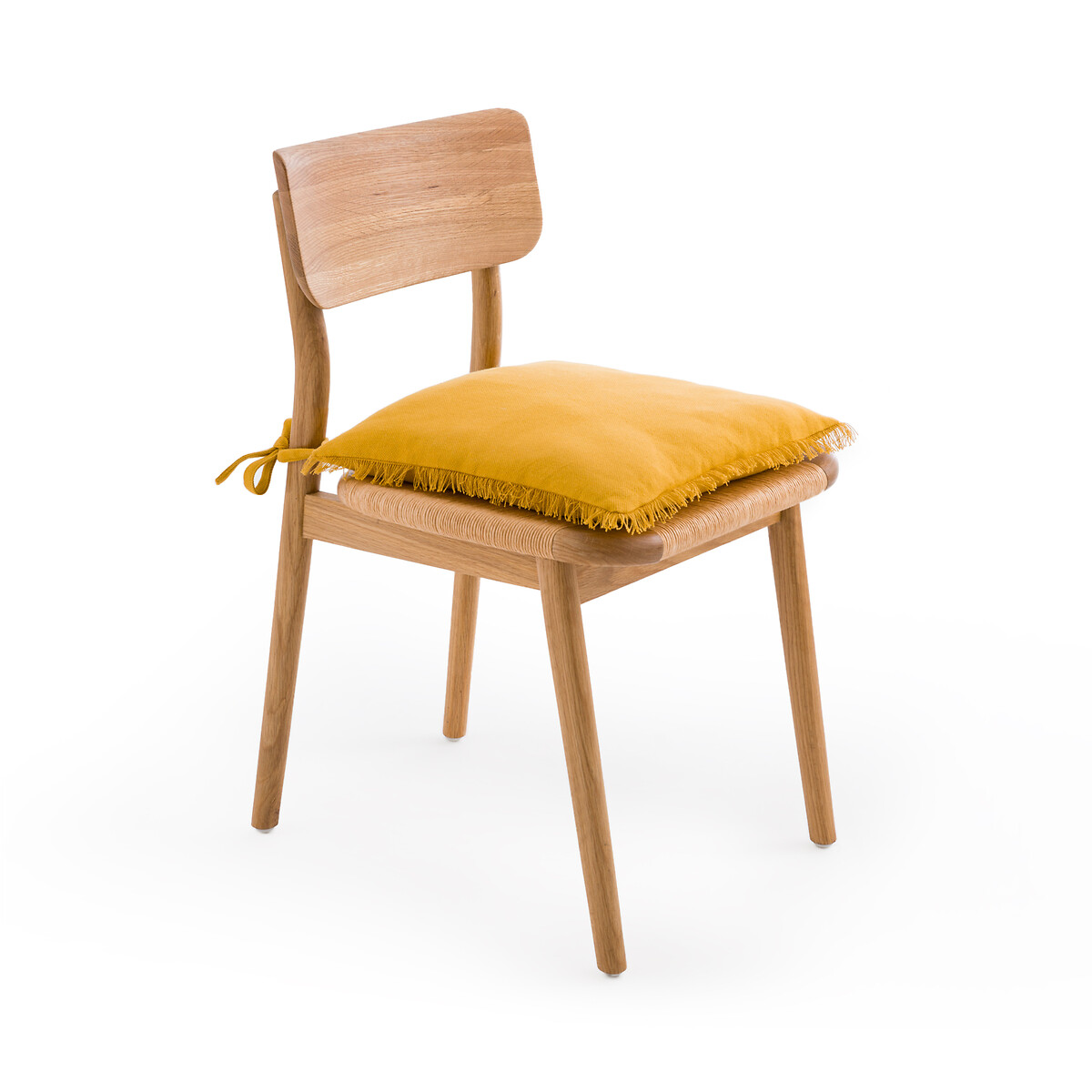 Подушка Для стула из плетенного хлопка Panama единый размер бежевый0