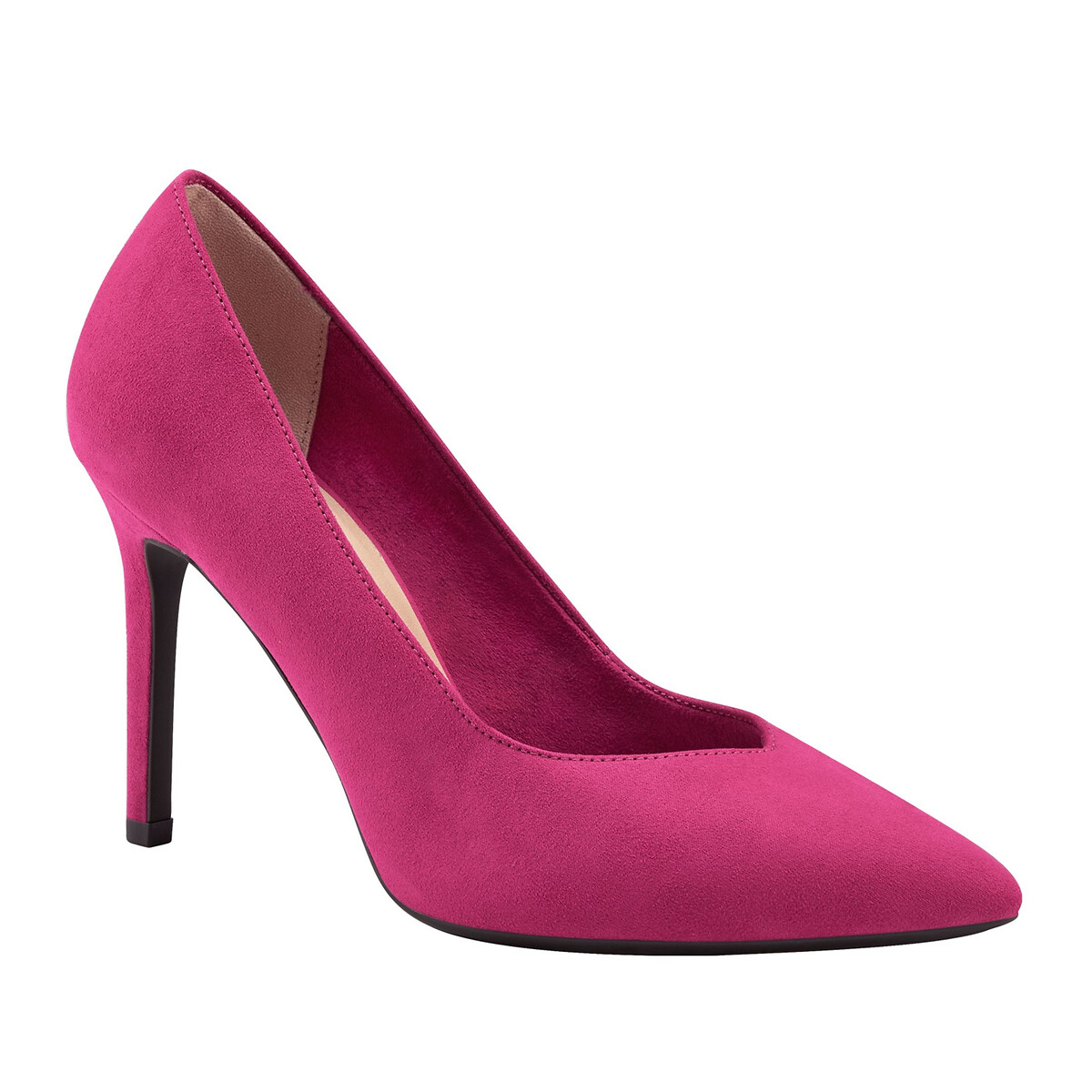 Туфли На каблуке 38 розовый LaRedoute, размер 38 - фото 2