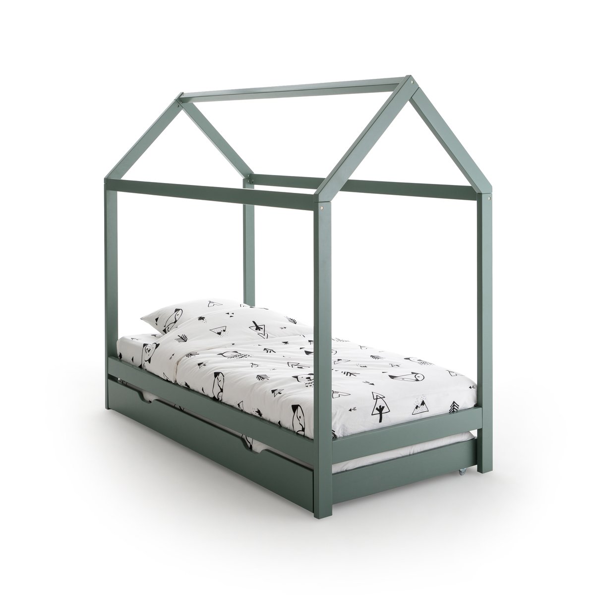 Ящик La Redoute Хранения для кровати-шатра Archi единый размер зеленый - фото 3