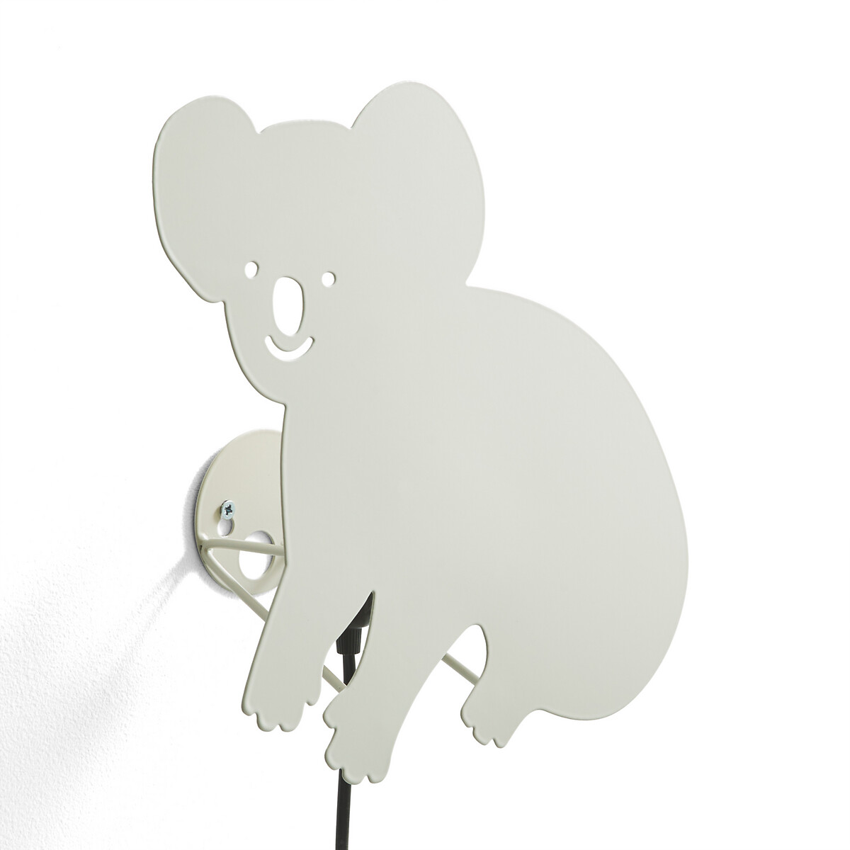 Светильник LaRedoute Детский из металла Koala единый размер серый - фото 3