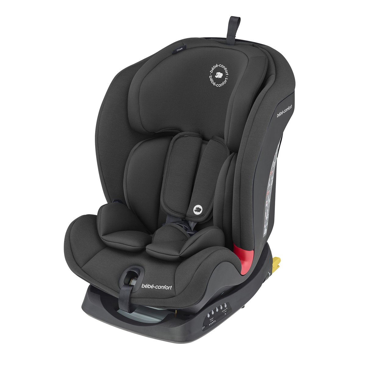 Cadeira-auto titan isofix basic black