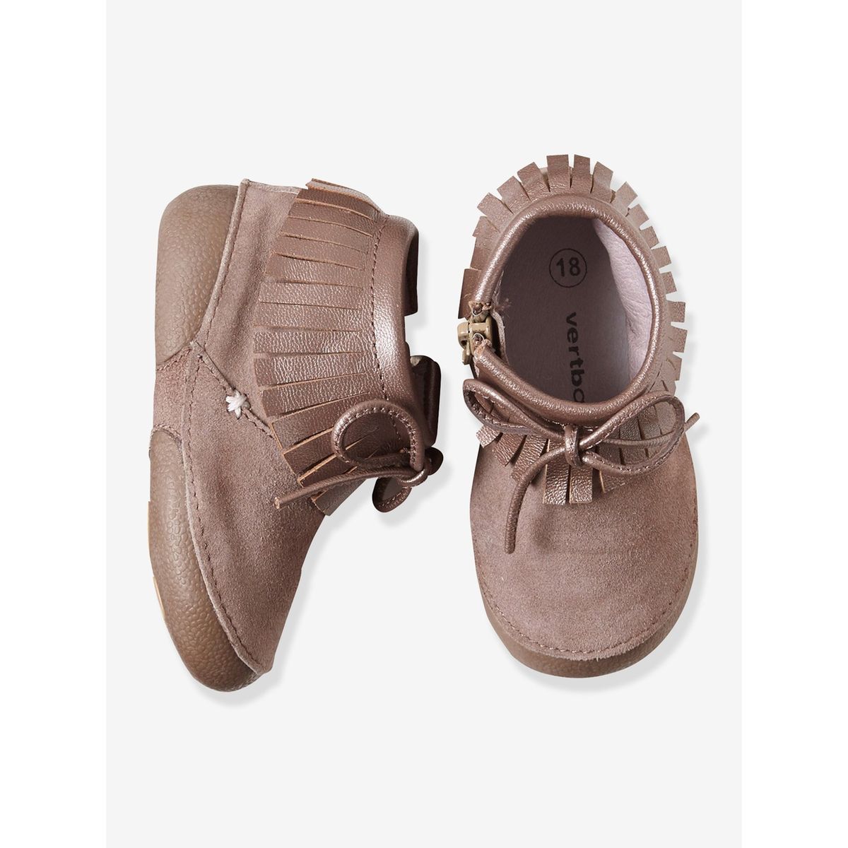 Chaussures bébé cuir souple