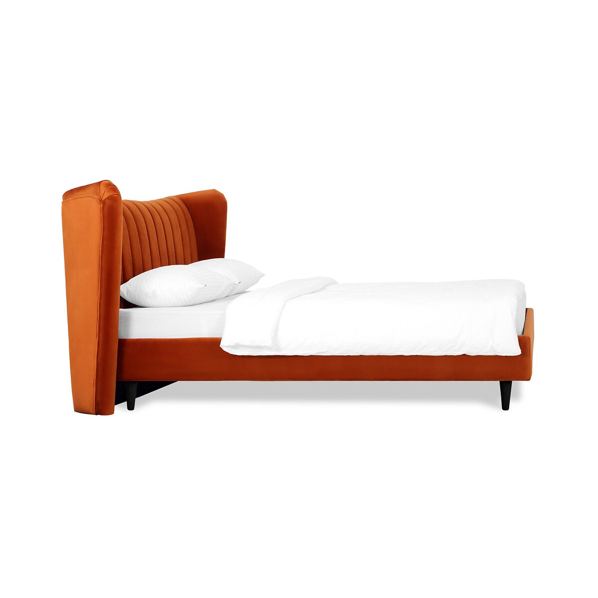 Кровать Queen II Agata L 160 x 200 см оранжевый LaRedoute, размер 160 x 200 см - фото 3