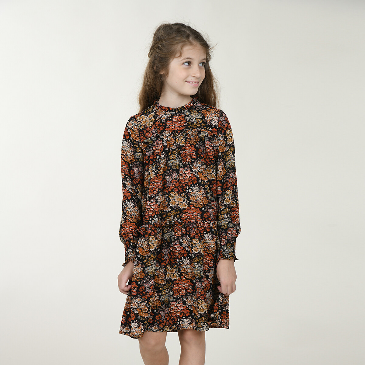 Платье La Redoute С длинными рукавами 4-14 лет 12/14 лет - 150/156 см другие, размер 12/14 лет - 150/156 см