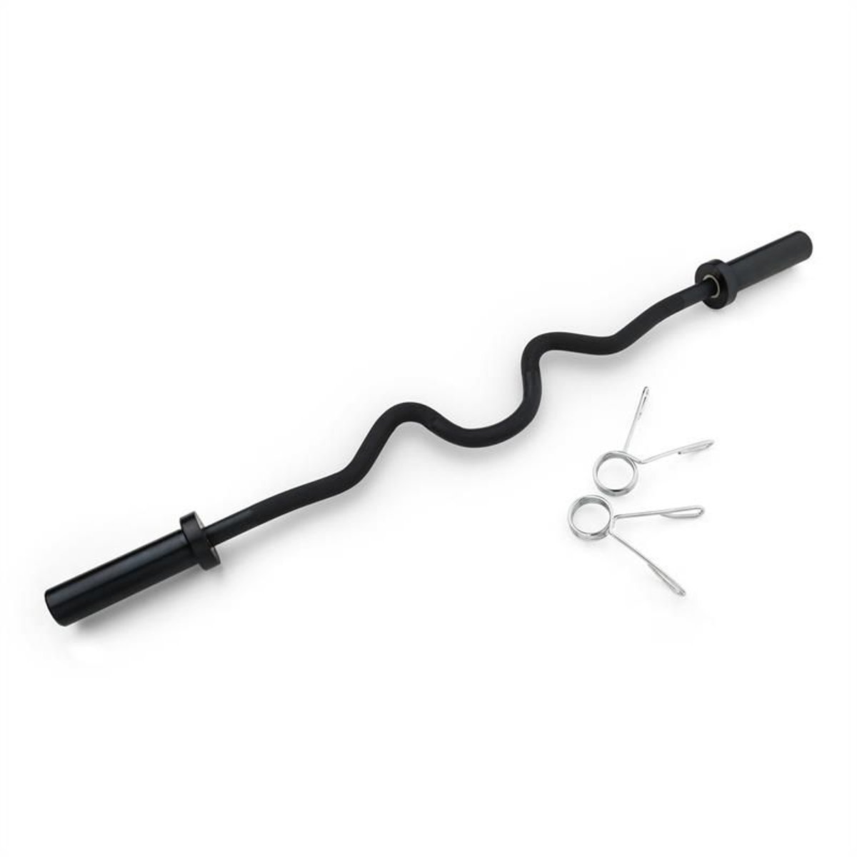 CAPITAL SPORTS Accretor 120 SC Super curl barre 120cm 50mm max. 272 kg Acier - noir