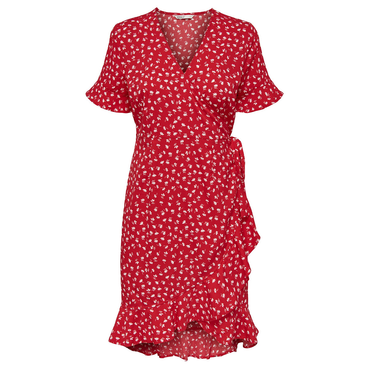 Платье С принтом 40 красный LaRedoute, размер 40 - фото 5