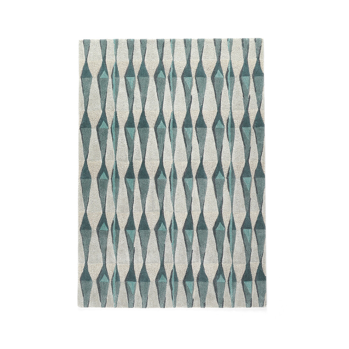 Ковер AM.PM В тафтинговом стиле из шерсти и материала Tencel Gaagea 160 x 230 см синий, размер 160 x 230 см - фото 4