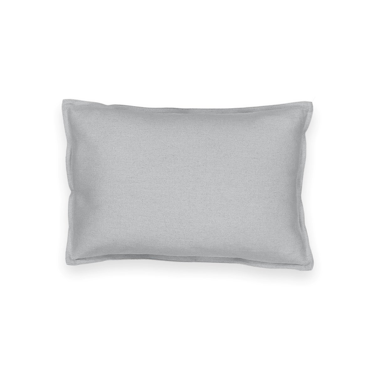 Чехол La Redoute Для подушки из льна и хлопка TAIMA 60 x 40 см серый, размер 60 x 40 см - фото 1