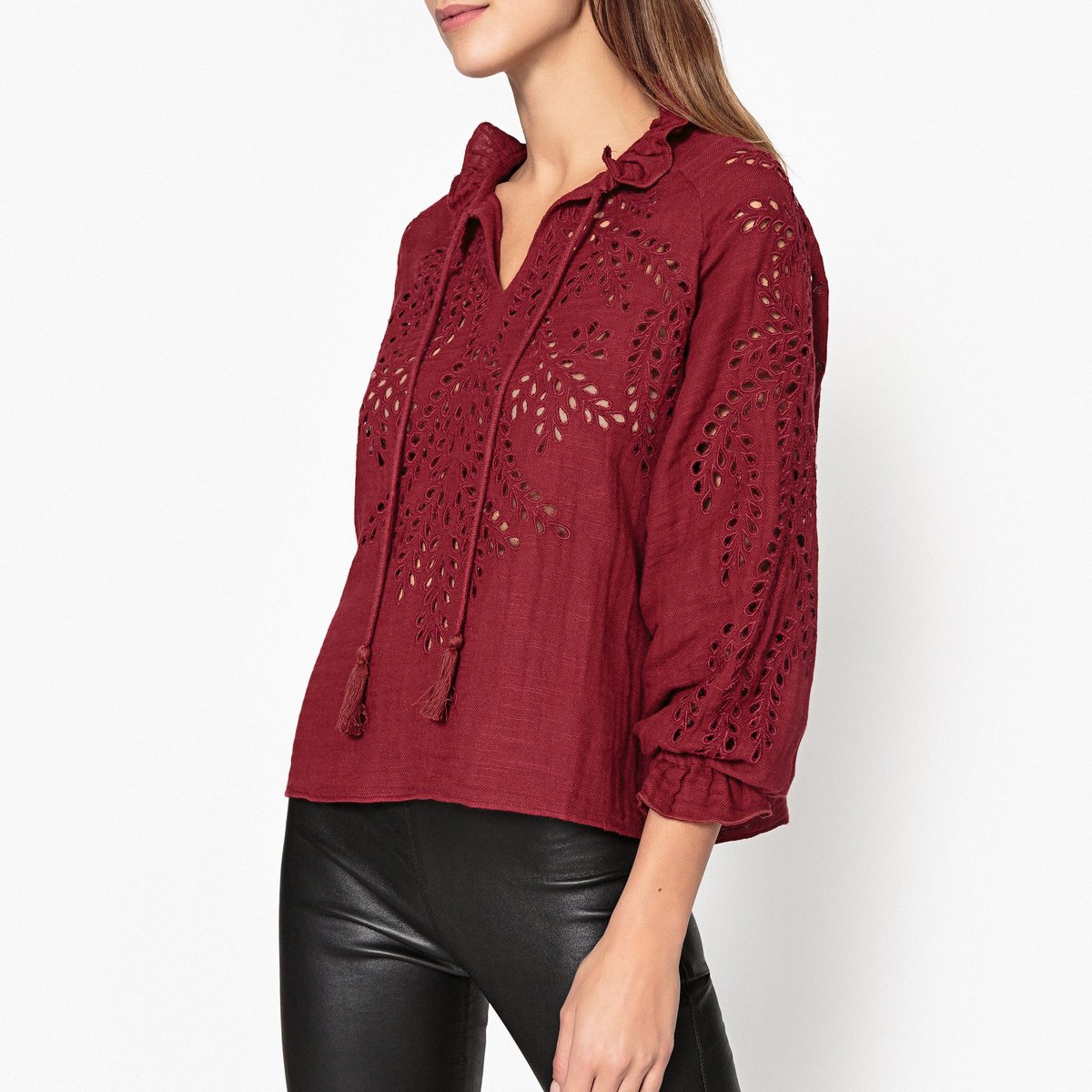 

Блузка с воланами BUDHA BLOUSE