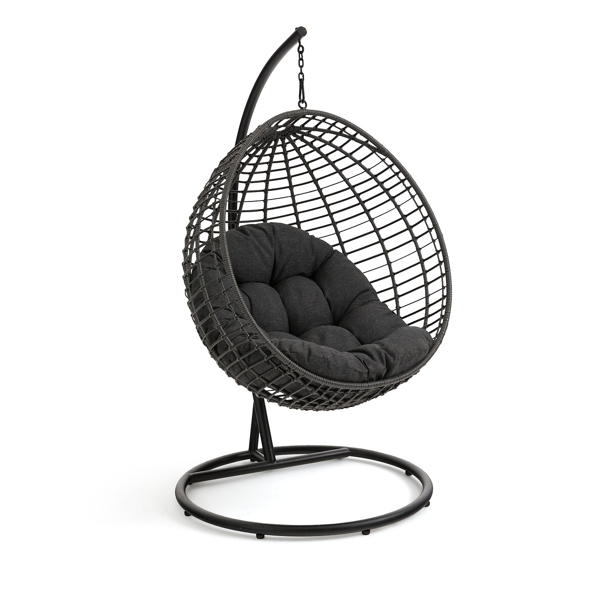 Кресло садовое подвесное Missa единый размер черный кресло подвесное swing единый размер черный