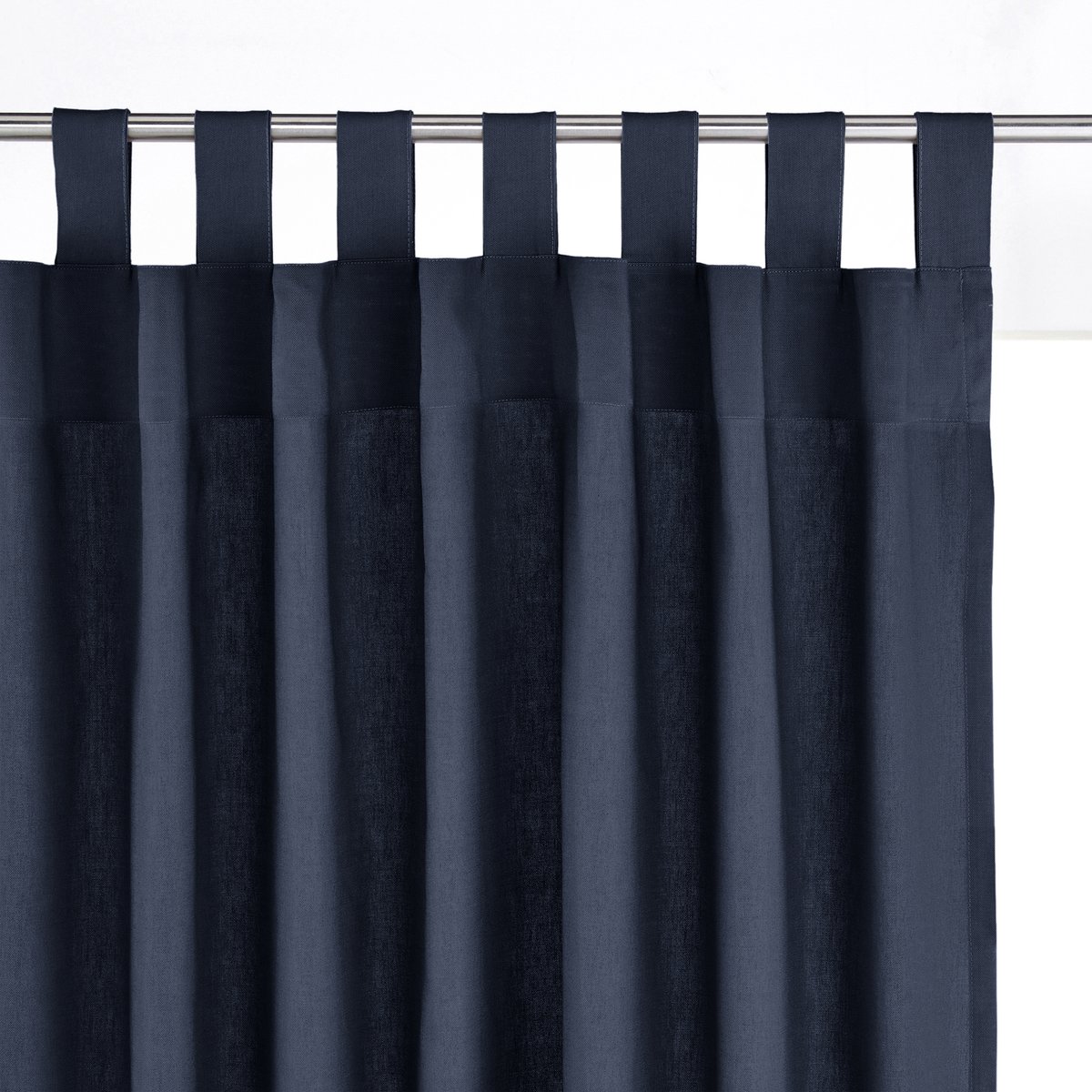 Image of Scenario Cotton Tab Top Single Curtain