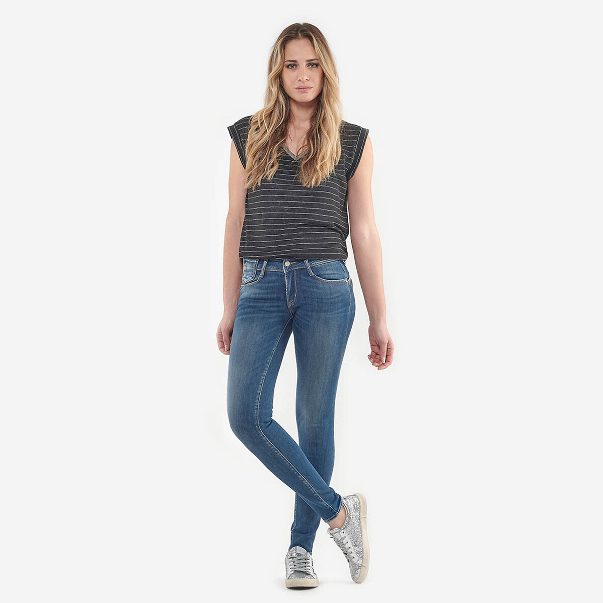 

Джинсы La Redoute, Синий, Слим Roxy 28 (US) - 44 (RUS) синий