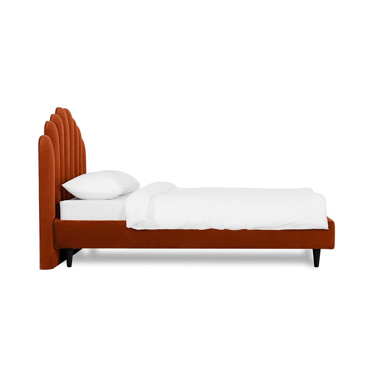 Кровать Queen II Sharlotta L 1600 160 x 200 см оранжевый LaRedoute, размер 160 x 200 см - фото 3